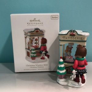 Hallmark Christmas Bakery Window Ornament